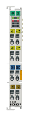 BECKHOFF/倍福輸出端子模塊IE4112，使用電壓